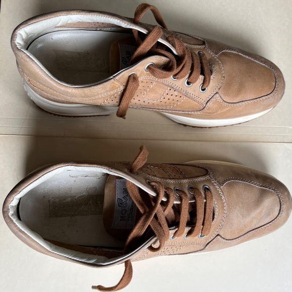 Brown Hogan Interactive Shoes size 8 1/2 - Picture 3 of 3